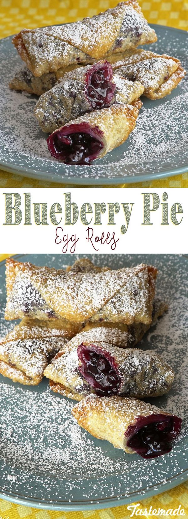 Deep Fried Blueberry Pie