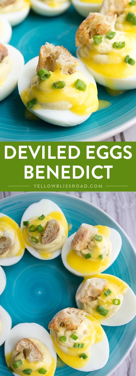 Deviled Eggs Benedict