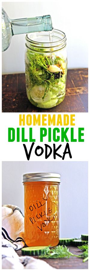 Dill pickle vodka