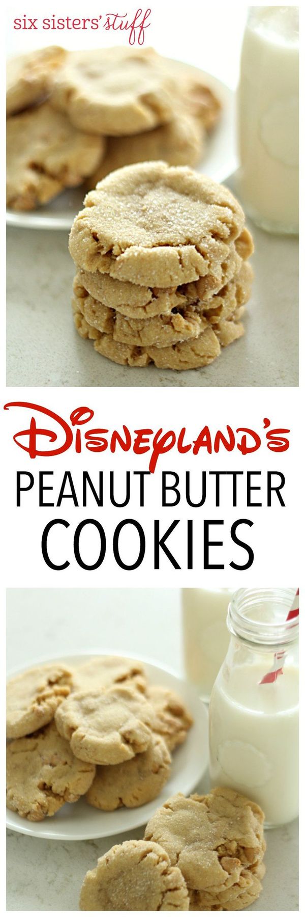 Disneyland's Peanut Butter Cookies