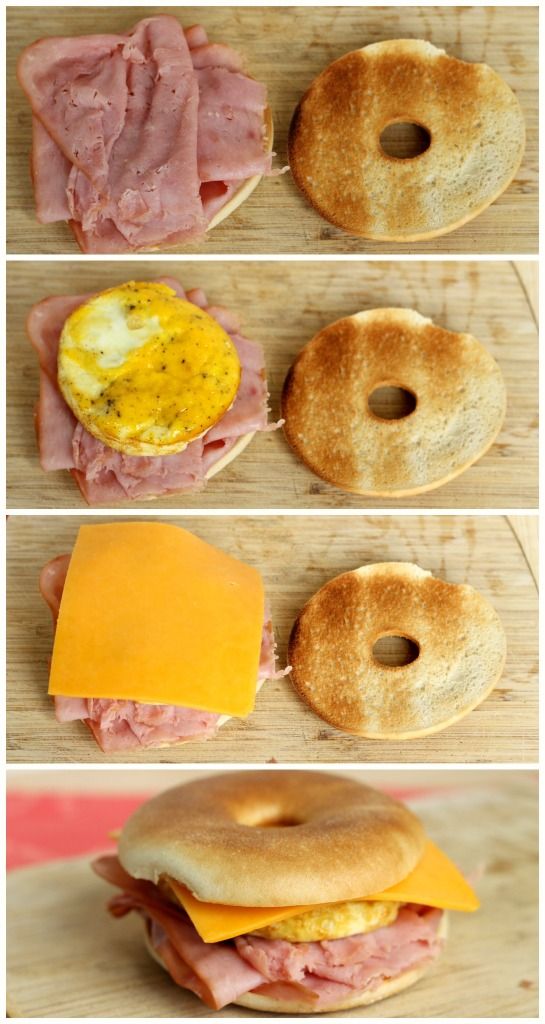 DIY (Freezable Breakfast Sandwiches