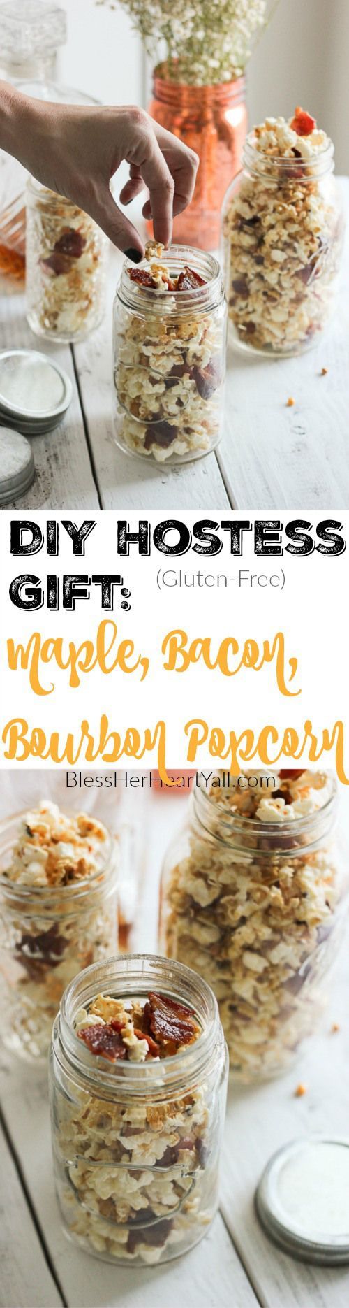 DIY Hostess Gift: Maple, Bacon, Bourbon Popcorn