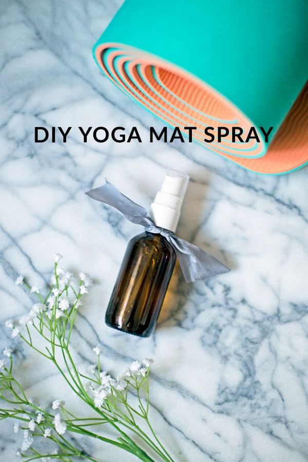 DIY Yoga Mat Spray