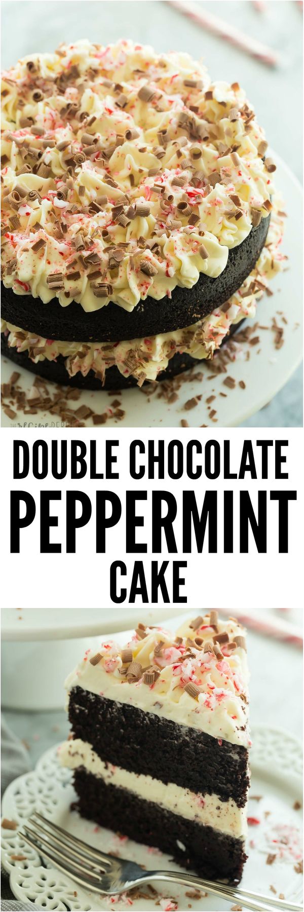 Double Chocolate Peppermint Cake