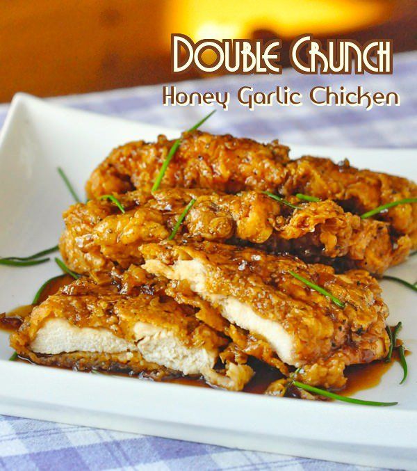 Double Crunch Honey Garlic Chicken Breasts