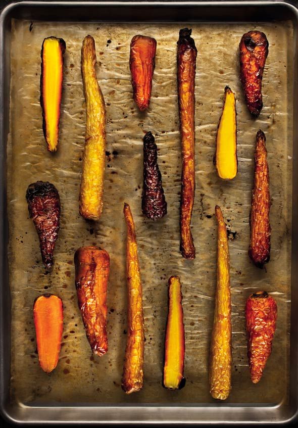 Duck-Fat Roasted Carrots