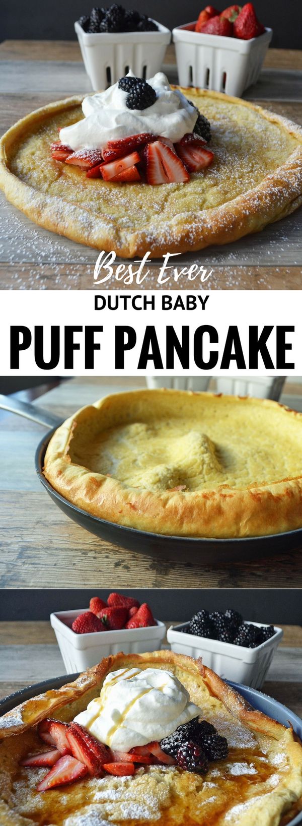 Dutch Baby Puff Pancake