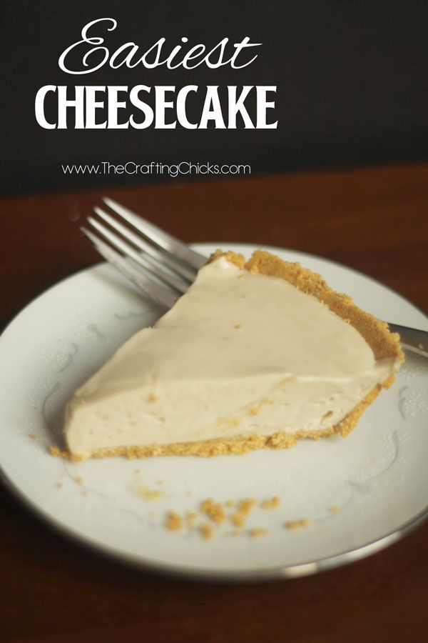 Easiest No-Bake Cheescake