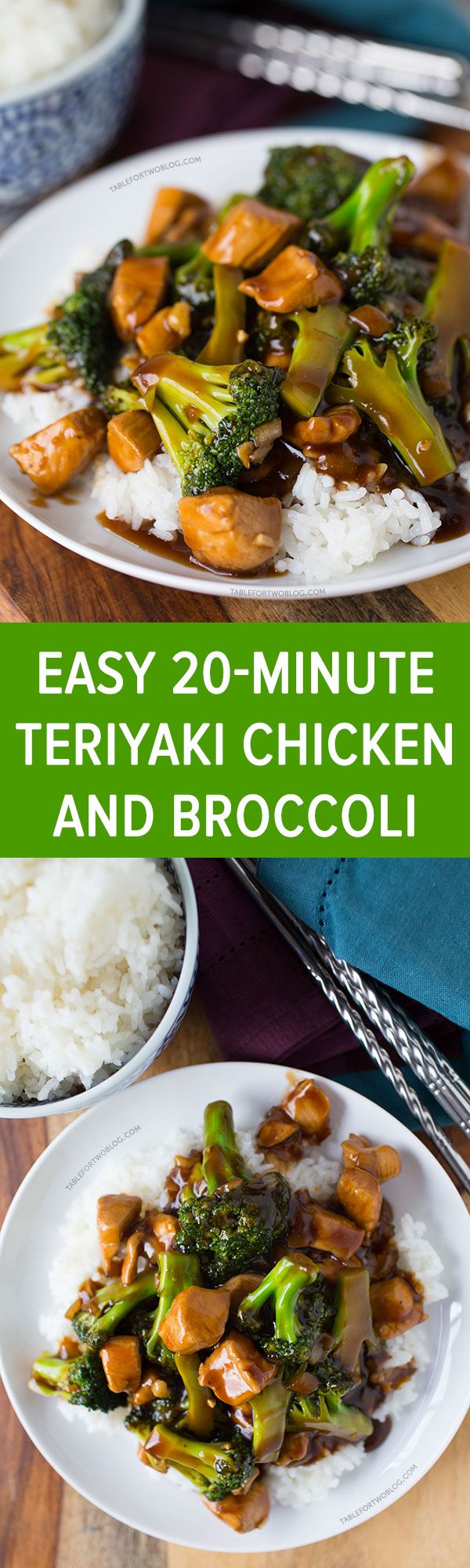 Easy 20-Minute Teriyaki Chicken and Broccoli