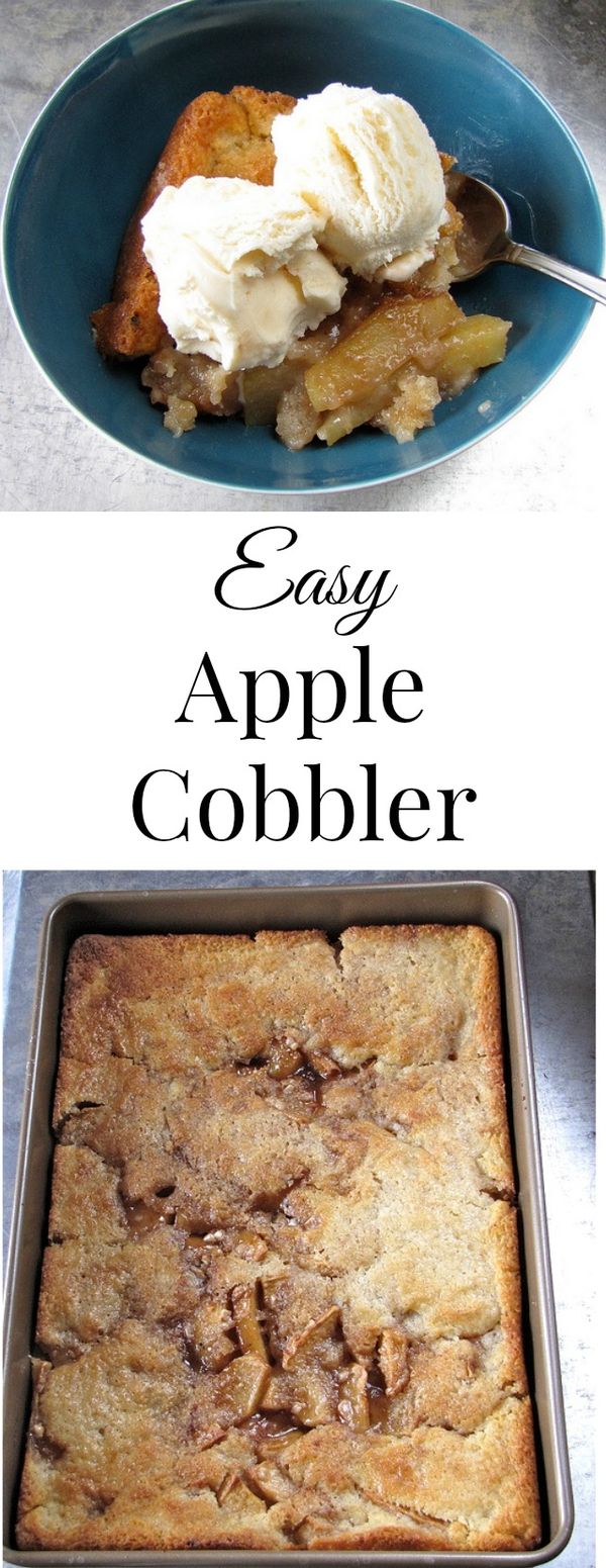 Easy Apple Cobbler