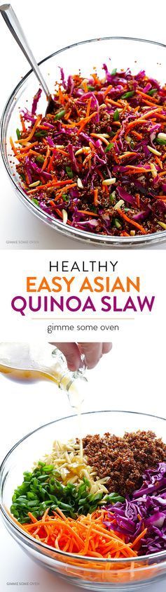 Easy Asian Quinoa Salad