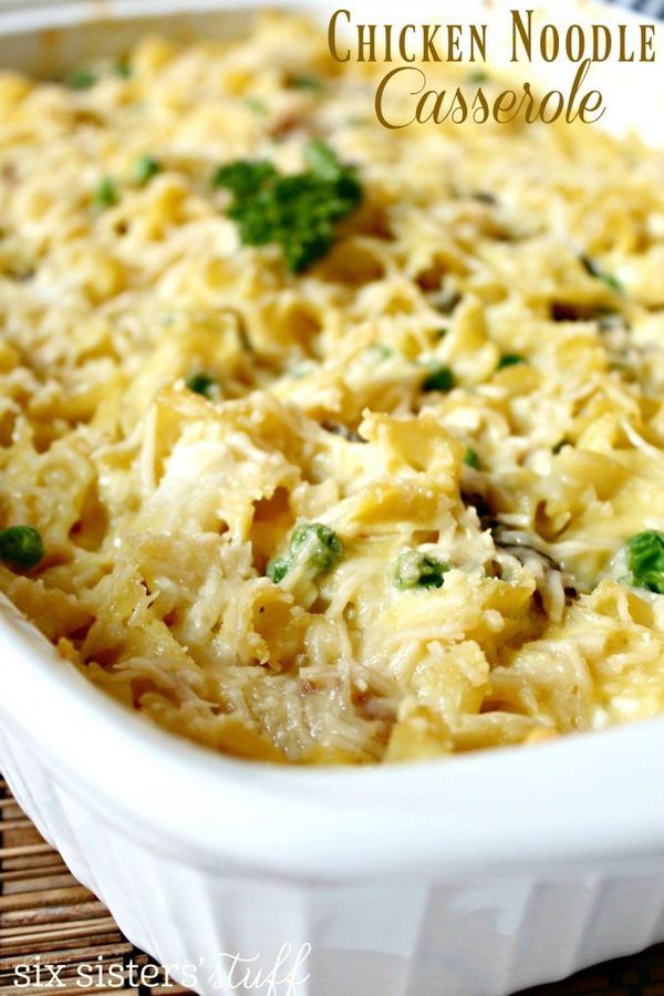 Easy Chicken and Noodle Casserole