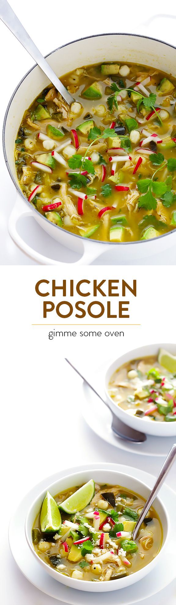 Easy Chicken Posole Verde