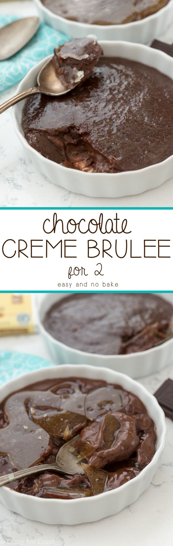 Easy Chocolate Creme Brulee