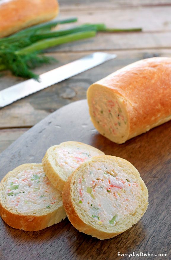 Easy Crab-Stuffed Baguette