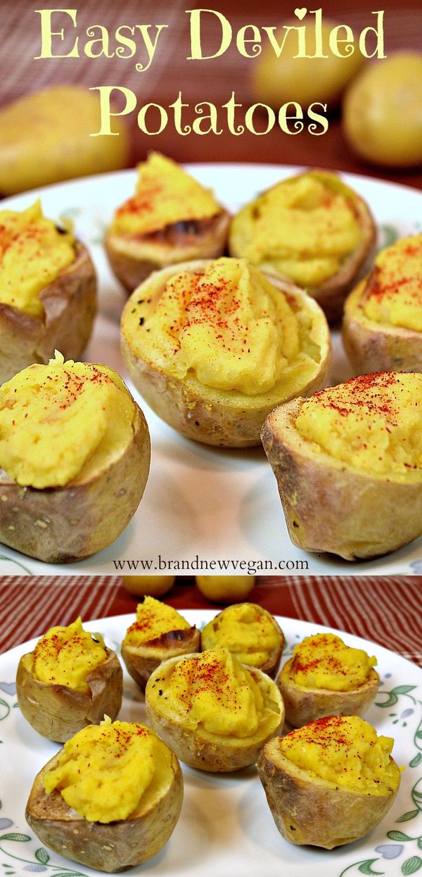 Easy Deviled Potatoes