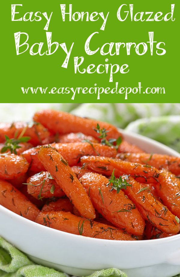 Easy Glazed Baby Carrots