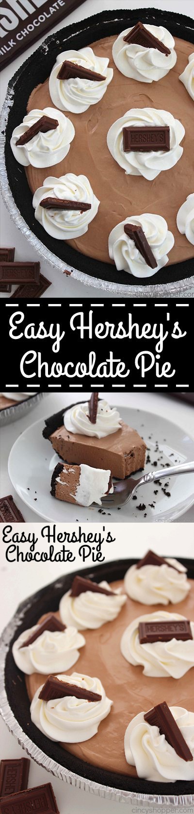 Easy Hershey’s Chocolate Pie