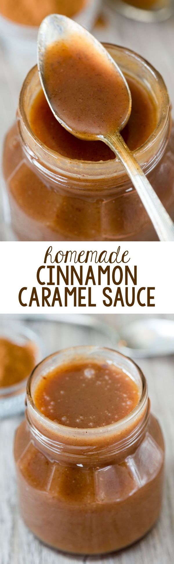 Easy Homemade Cinnamon Caramel Sauce