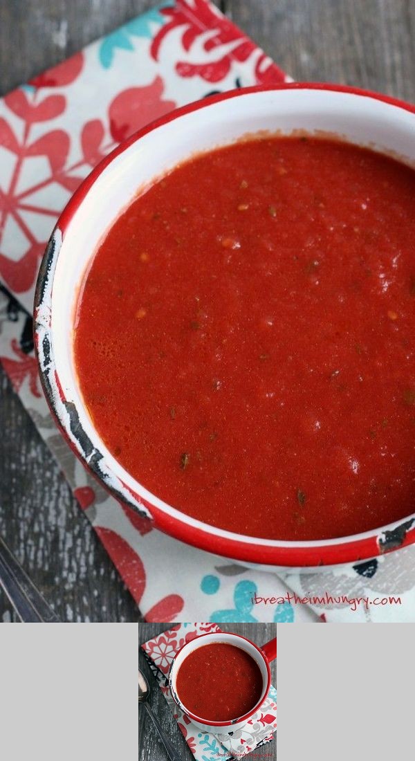 Easy Keto Marinara Sauce (Low Carb and Gluten Free