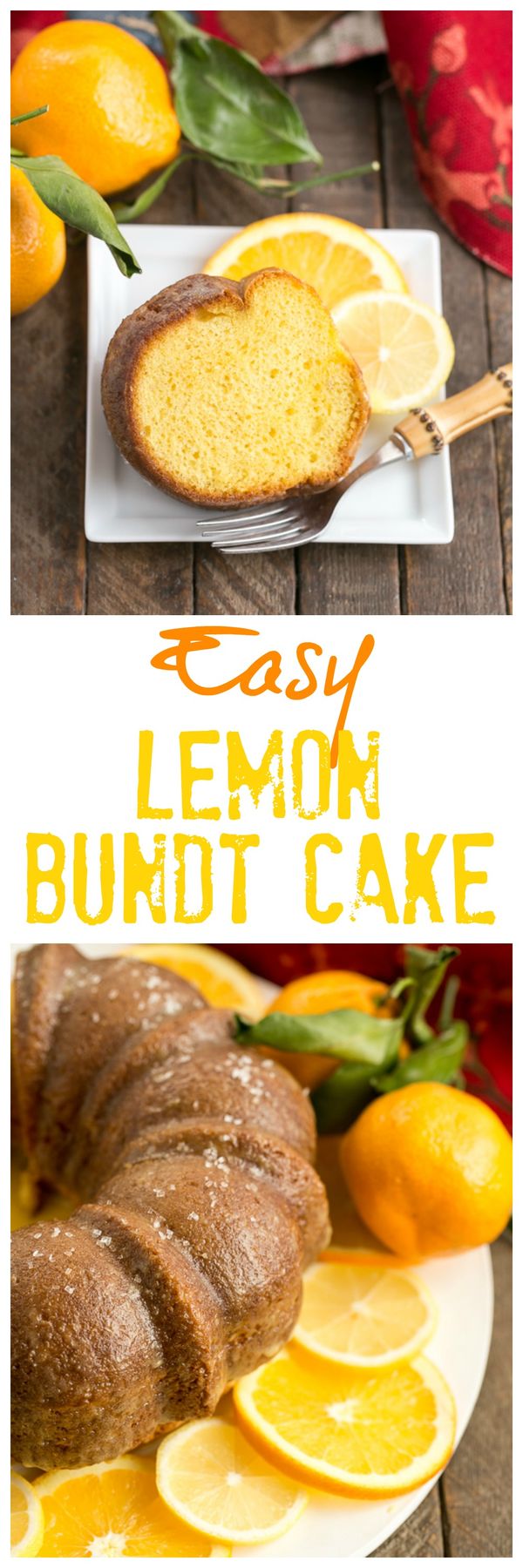 Easy Lemon Bundt Cake #SundaySupper