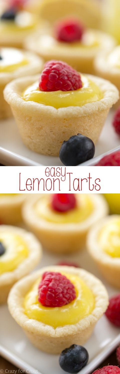 Easy Lemon Tarts