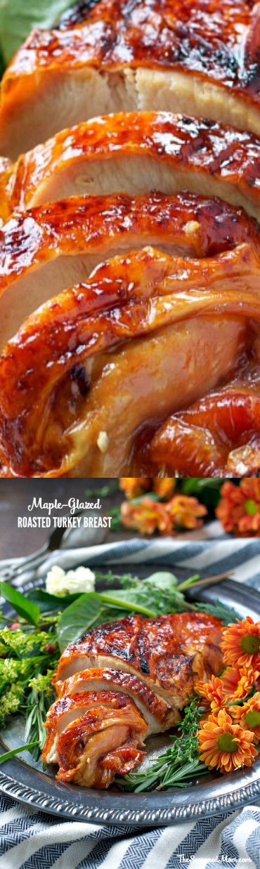 Easy Maple-Glazed Roasted Turkey Breast