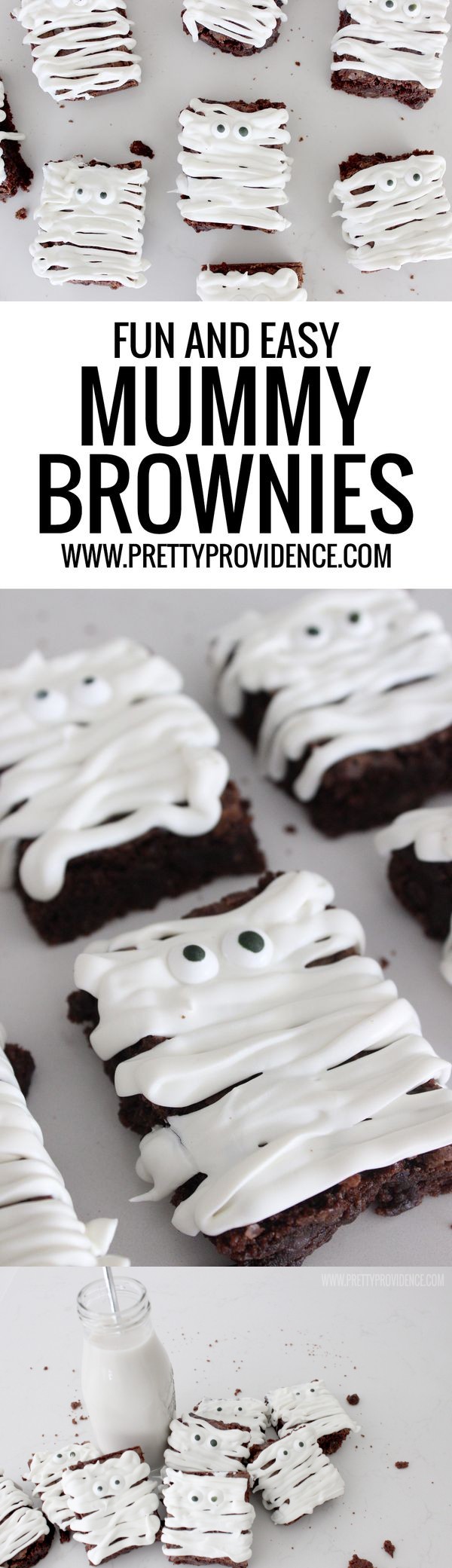 Easy Mummy Brownies