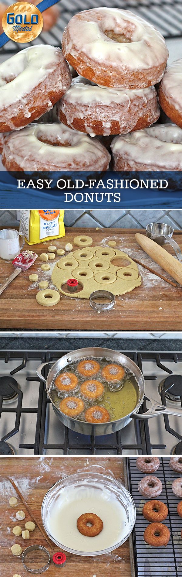 Easy Old-Fashioned Donuts