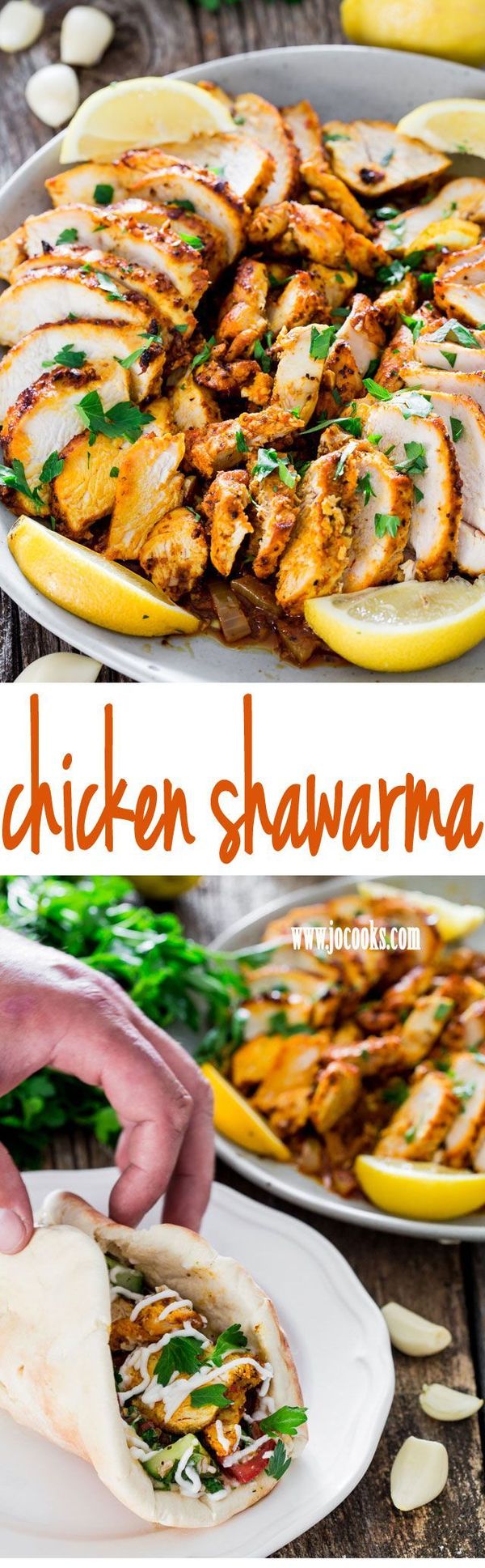 Easy Oven Roasted Chicken Shawarma