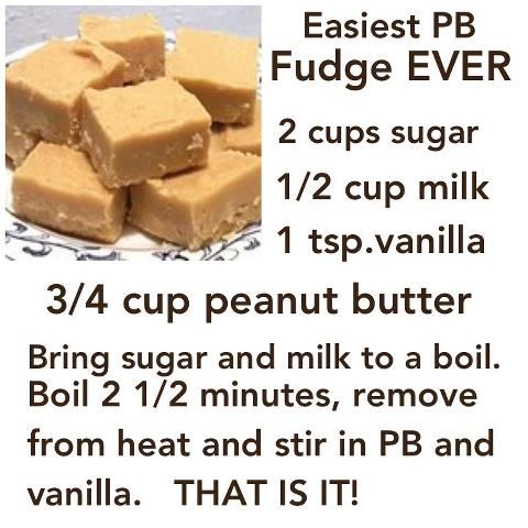 Easy Peanut Butter Fudge