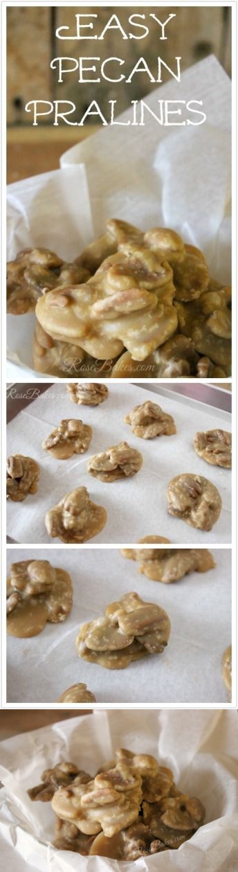 Easy Pecan Pralines