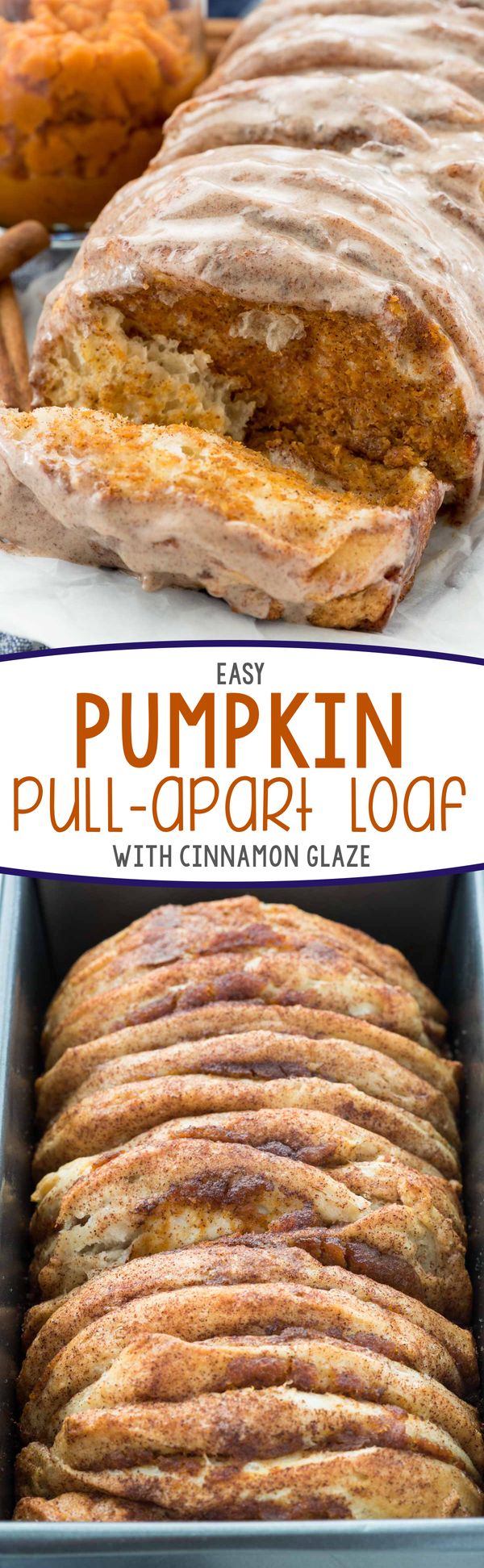 Easy Pumpkin Pull-Apart Loaf