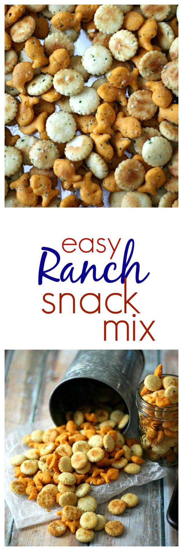 Easy Ranch Snack Mix