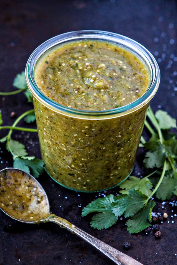 Easy Roasted Salsa Verde