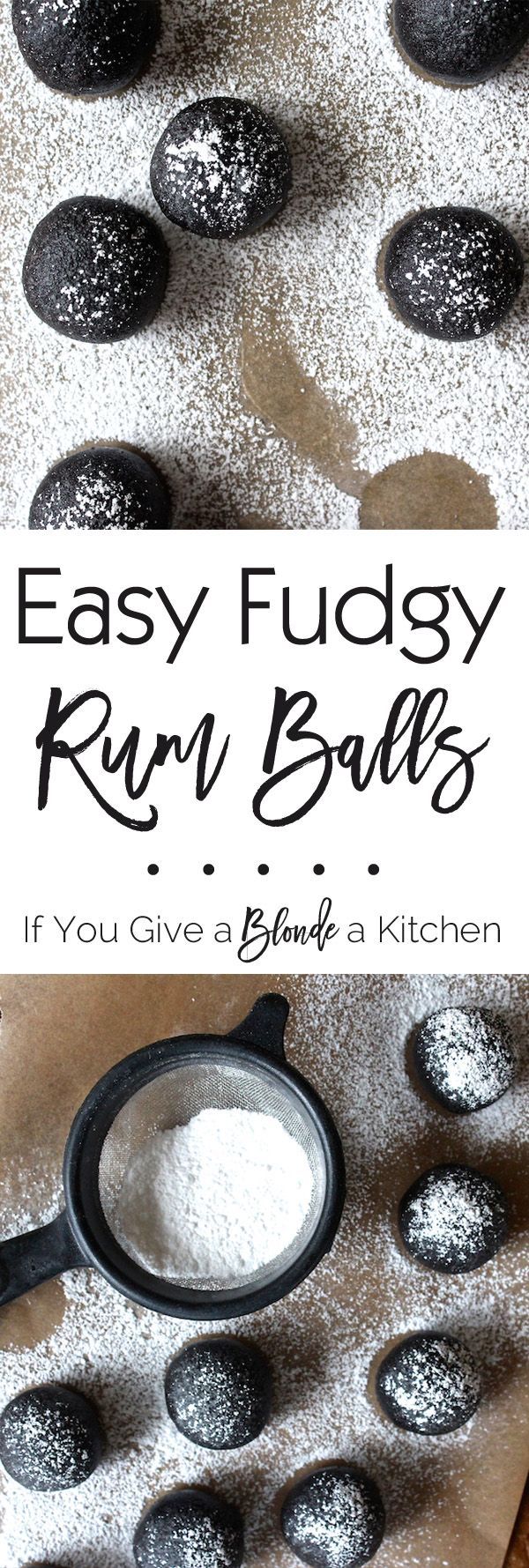 Easy Rum Balls