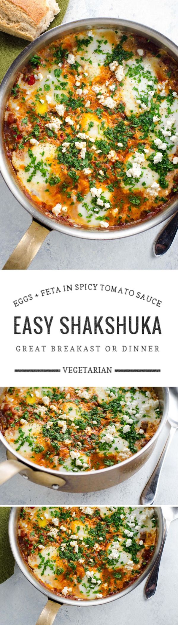 Easy Shakshuka Recipe with Feta