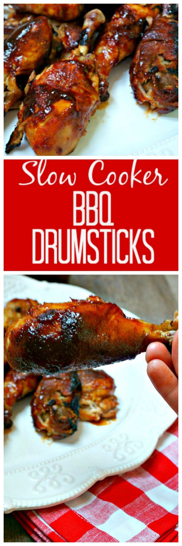 Easy Slow Cooker BBQ Drumsticks