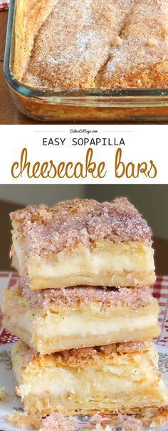 Easy Sopapilla Cheesecake Bars