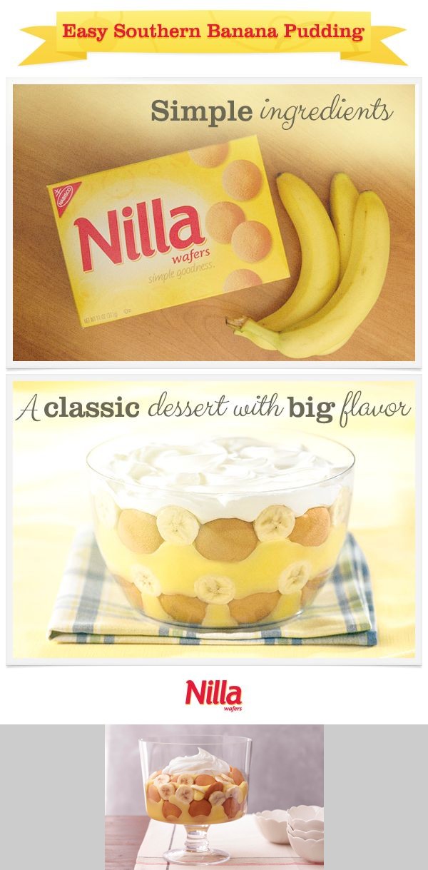 Easy Southern Banana Pudding