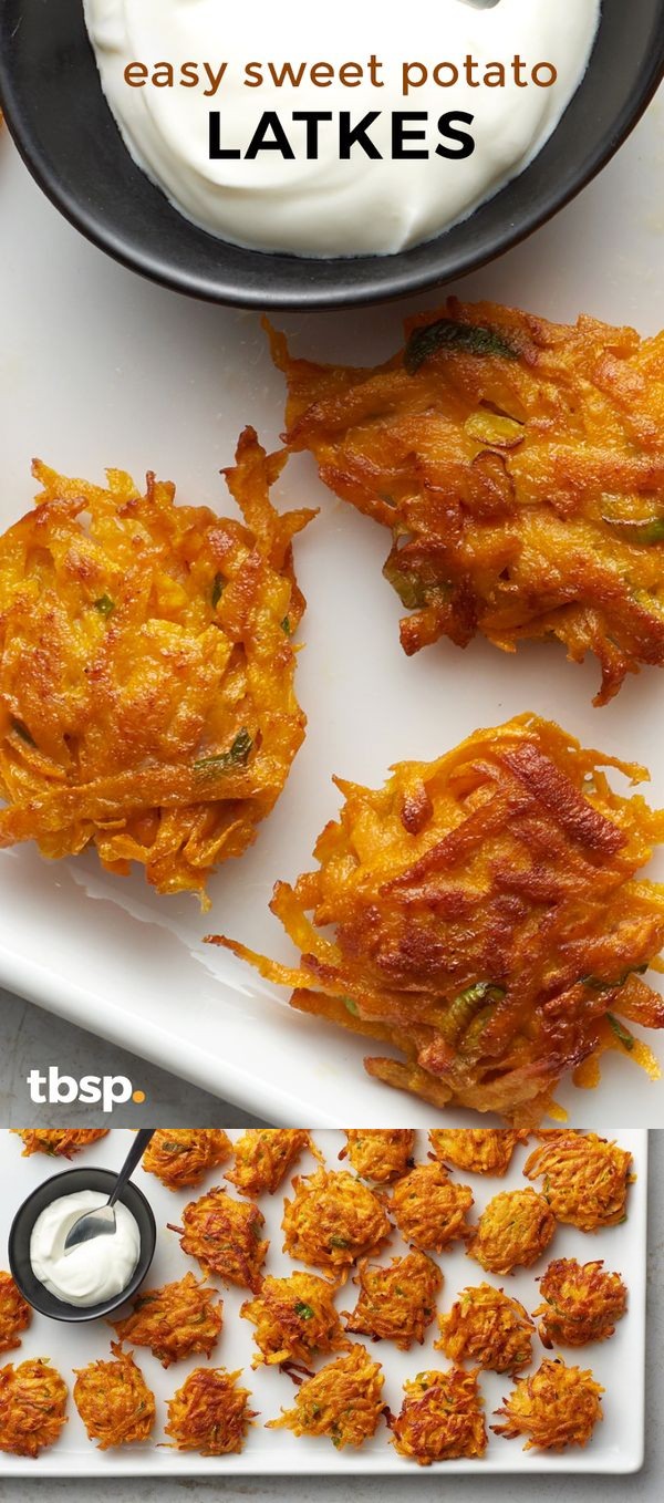 Easy Sweet Potato Latkes