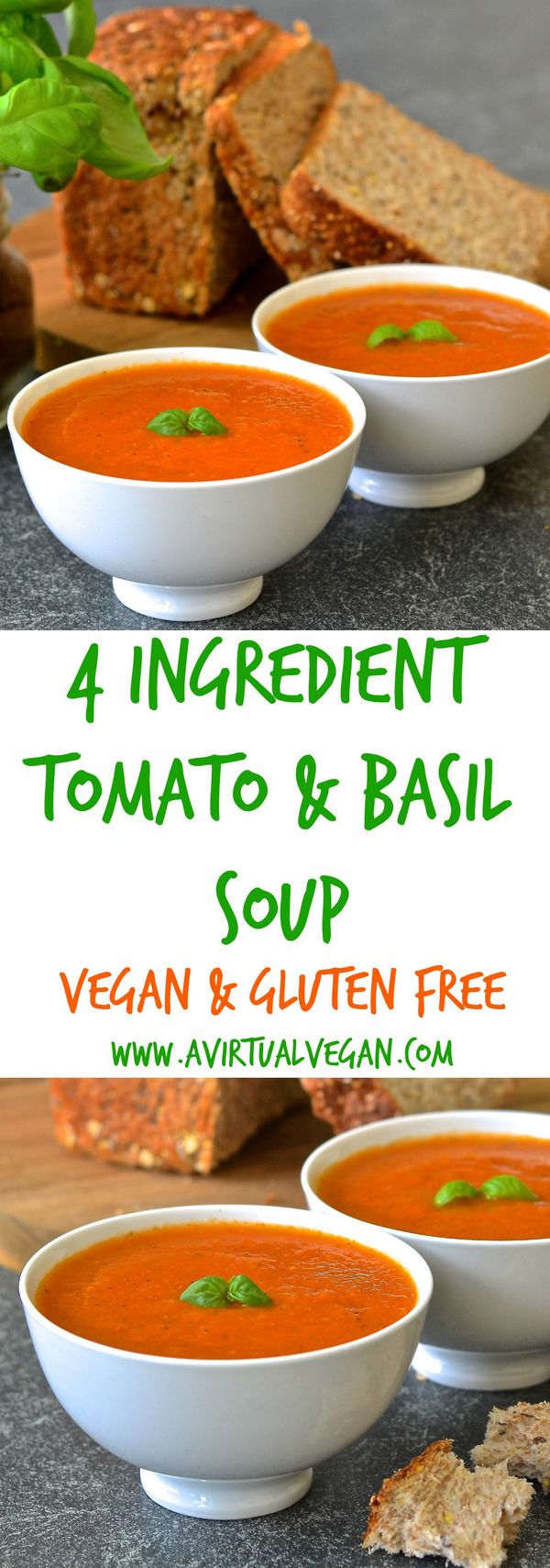 Easy Tomato & Basil Soup