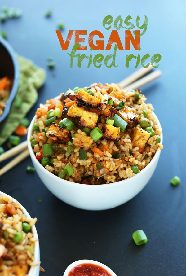 Easy Vegan Fried Rice