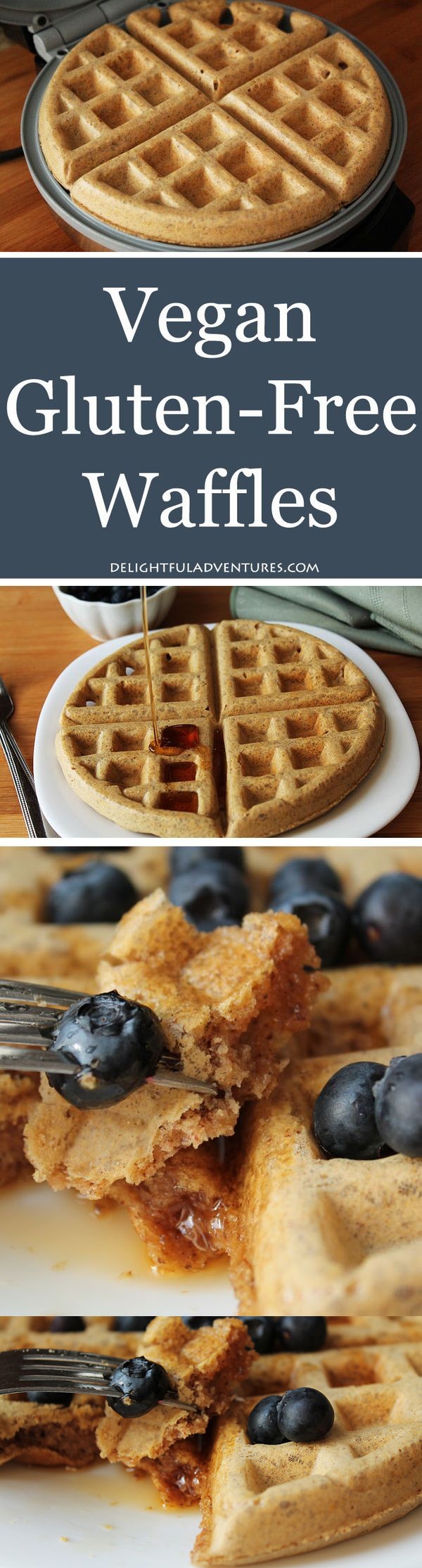 Easy Vegan Gluten-Free Waffles