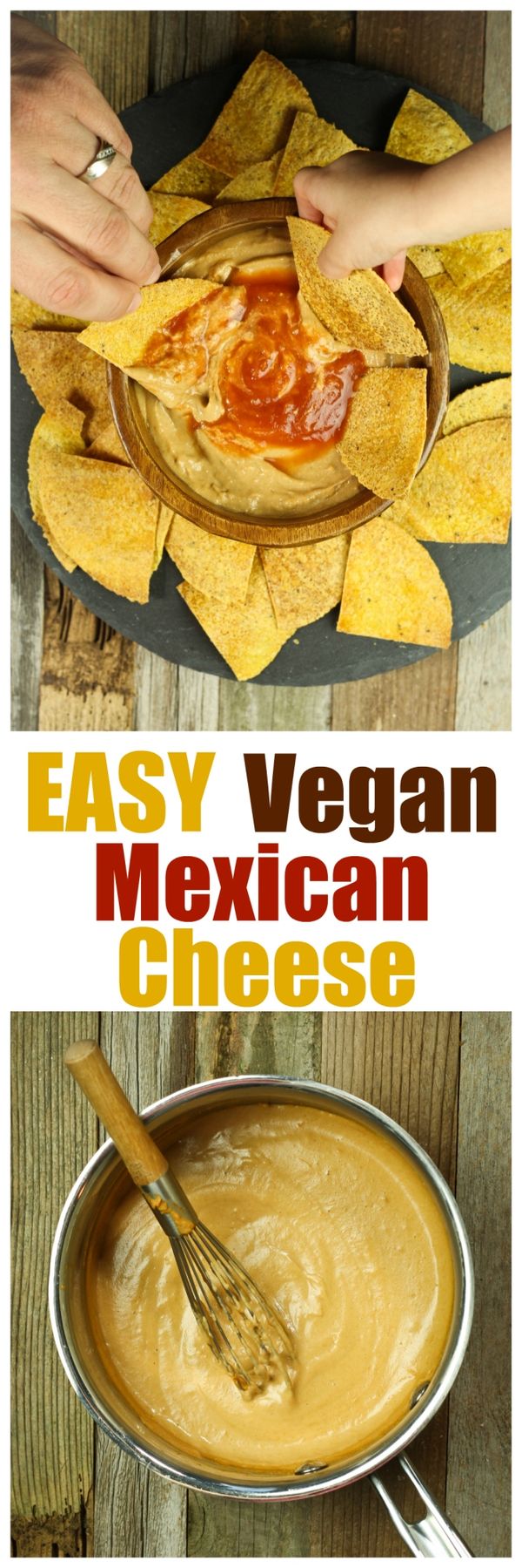 Easy Vegan Mexican Cheese Sauce