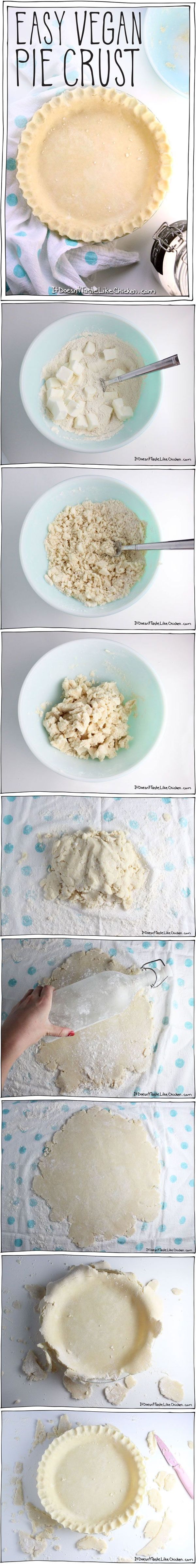 Easy Vegan Pie Crust