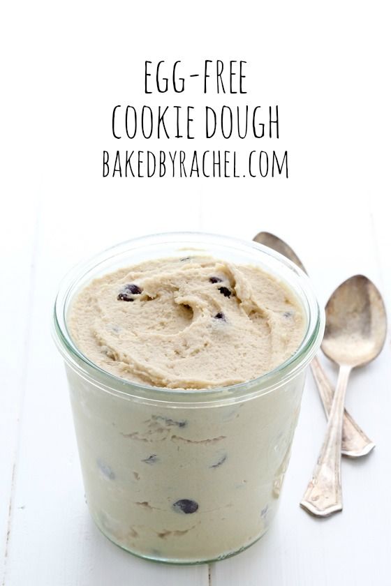 Egg-Free Chocolate Chip Cookie Dough