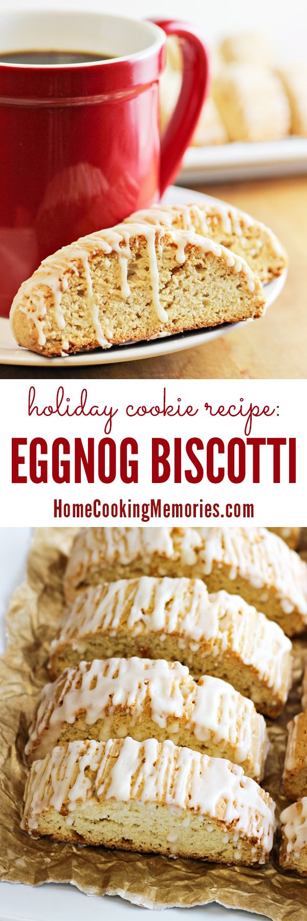 Eggnog Biscotti