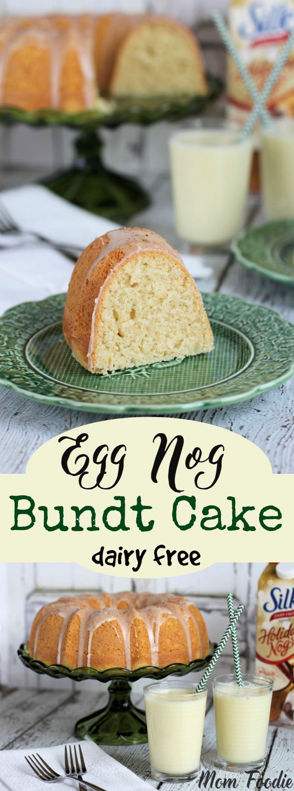 Eggnog Bundt Cake Recipe | A Non-Dairy Holiday Dessert