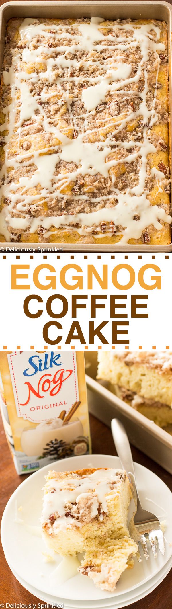 Eggnog Coffee Cake